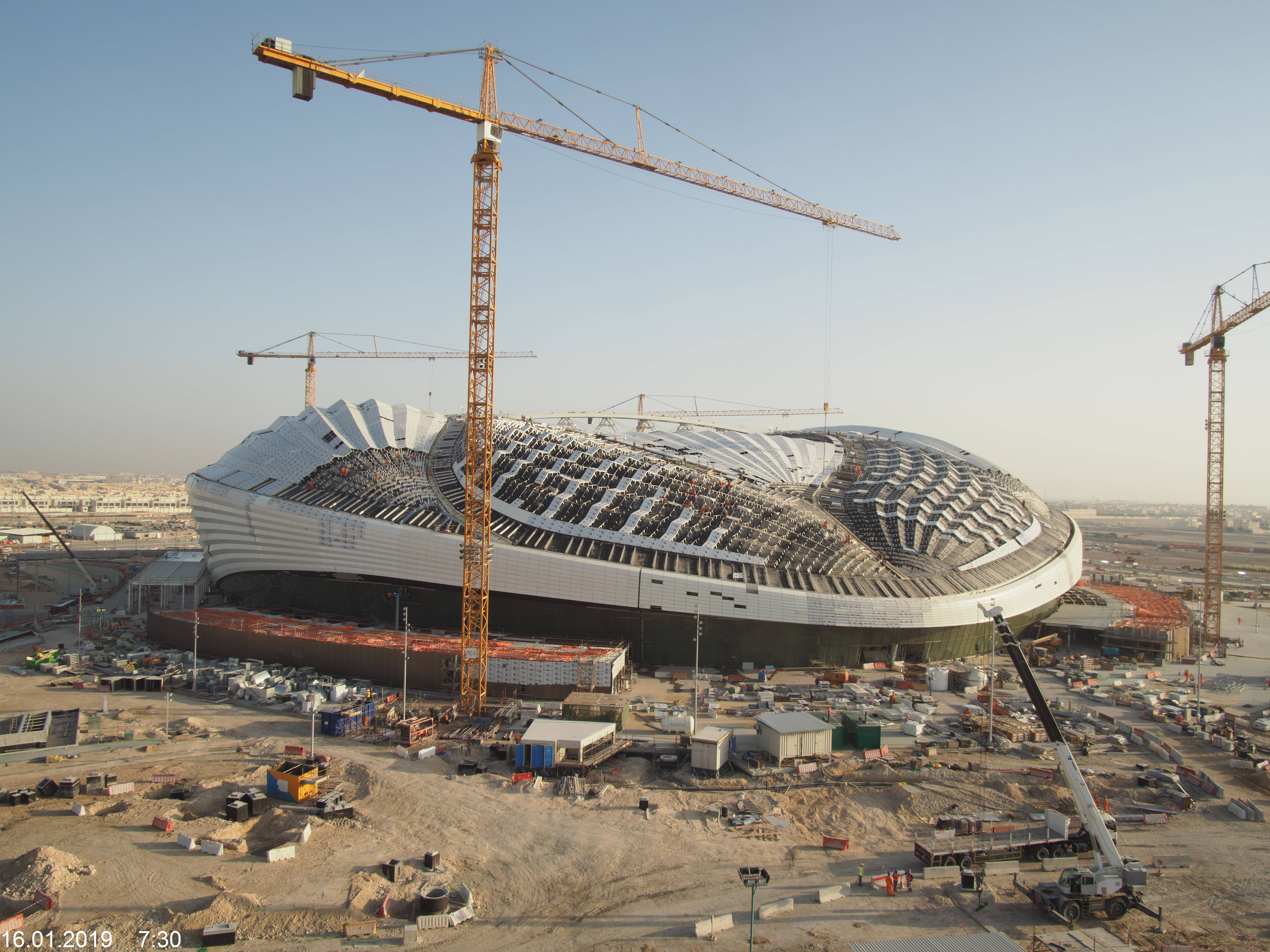 Al Wakrah Stadium in Katar